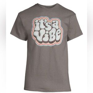 Humor’s Men's and Big Men's It’s A Vibe Cotton Graphic Tee, Size 3XL